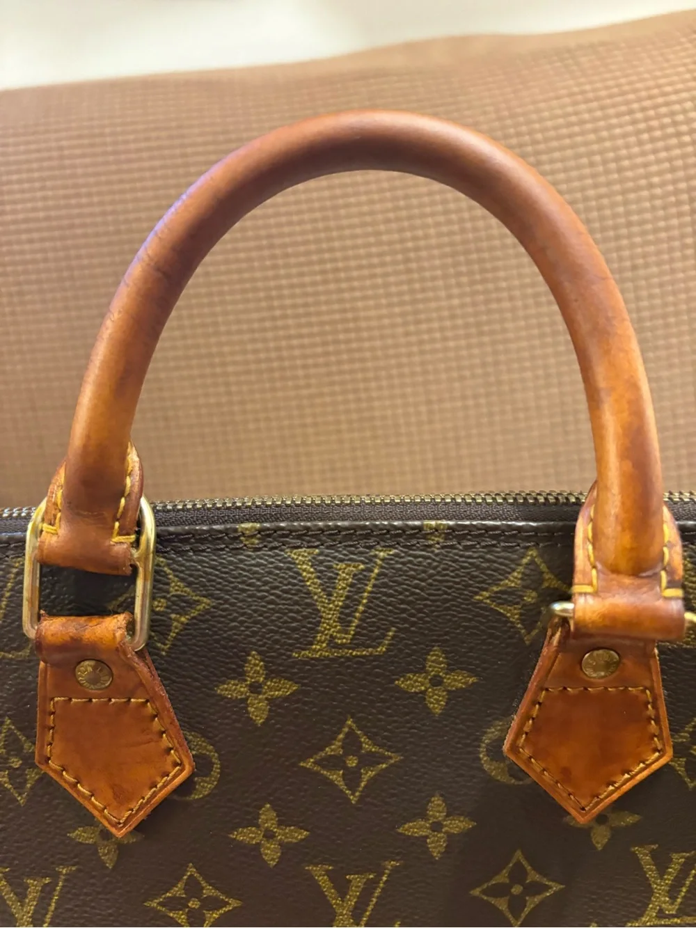 Vintage (2000) Louis Vuitton Monogram Alma  Satchel PM